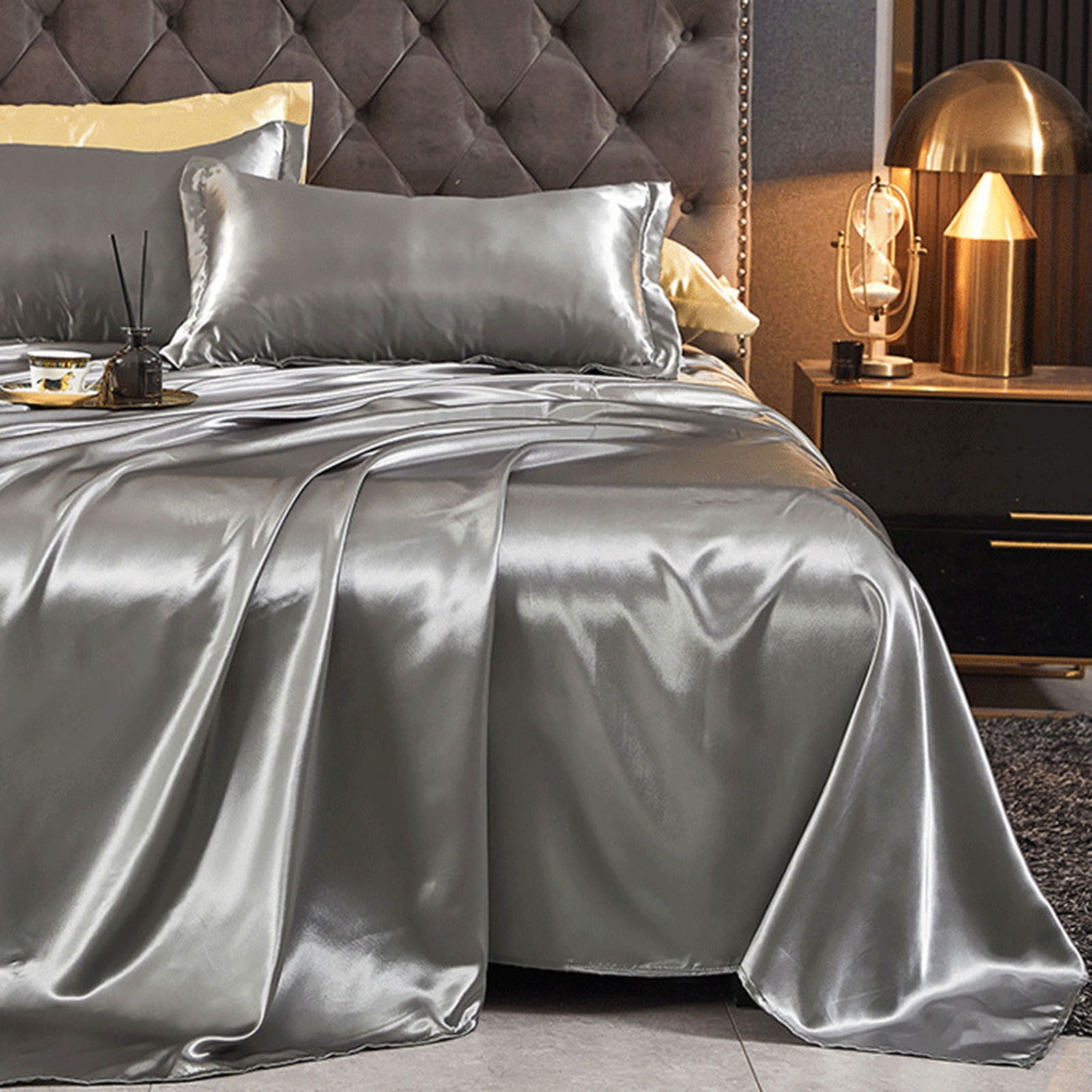 Clearance Cooling Sheets Queen - Luxurious & Ultra-Soft Cooling Bed Sheets Queen Size for Hot Sleepers - Comfortable Bamboo Viscose Microfiber Queen Bed Sheets Cooling