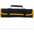 thumbnail image 1 of KAIYANG Bolsa enrollable para herramientas de motocicleta, bolsa organizadora plegable portátil con asa de transporte, color negro y amarillo 1, 1 of 5