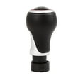 thumbnail image 2 of Car 6-Speed Manual Gear Shift Knob Stick Shifter Cover Leatherette Black for Audi S3 A3 A4, 2 of 4