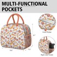 thumbnail image 6 of Womens White Orange Baseball Gear Pattern Lunch Box for Work,Insulated Lunch Bag for Women,Loncheras Para Mujer,Leakproof Adult Lunch Bag for Work,Beach,Travel,Picnic,Camping, 6 of 7