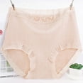 thumbnail image 2 of Besolor Plus Size Lace Briefs for Women Comfy Cotton High Waisted Underwear Stretch Breathable Ladies Panties, 2 of 6