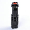 Mini Zoomable UV Blood Tracking Flashlights for Hunting Ultraviolet LED Blacklight Flashlight