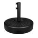 thumbnail image 1 of Soporte para sombrilla de patio Simple Deluxe de 20 pulgadas, negro, 1 of 7