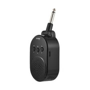 NFTIGB 5W Guitar Amp Portable BT Plug-in Speaker for Electric Guitars and Wind Instruments, Rechargeable Type-C Practice Amplifier, 270 Degree Rotatable, Plug & Play, Black (5.5 in / 14 cm)
