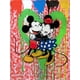thumbnail image 1 of Disney Mickey Mouse Canvas Painting Poster and Mickey Minnie Mouse Prints Funny Wall Art Picture for Living Room Home DecorationA2 42x60cm Unframed Gao Jinjia LED, 1 of 2