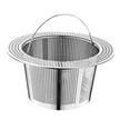 thumbnail image 3 of Colador de malla fina, colador de jugo de en frío, , piezas de exprimidor, accesorios finos de acero inoxidable, para cocina, 3 of 9
