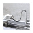 thumbnail image 2 of Grifo Universal de acero inoxidable 304 de un solo tubo para cocina, grifo giratorio para fregadero, grifo de fregadero de apertura rápida Solo Frío, 2 of 4