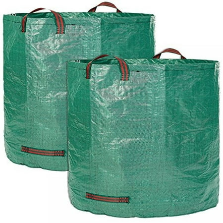 Glorytec 2 Pack Garden Bags 132 Gallons Leaf Bag Large Reushle Gardening Bagster With 4 Handles Collapsible Lawn And Yard Waste Containers Glorytec 2 Pack Garden Bags 132 Gallons Leaf Bag Large Reushle Gardening Bagster With 4 Handles Collapsible Lawn And Yard Waste Containers