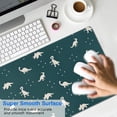 thumbnail image 4 of Long Mouse Pads for Desk,DarkGreen Dinosaurs Pattern Desk Mats on Top Of Desks, Desk Mouse Pad Extra Large with 3mm Non-Slip Base and Stitched Edge for Gaming,Office,Work,Home 31.5"x11.8", 4 of 6