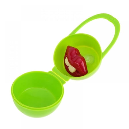 Eleanos Baby Soother Container Travel Storage Case Gift Safe Pacifier Holder