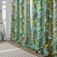 thumbnail image 4 of Topfinel Fancy Hummingbird Patterned Curtain,SageGreen Curtains for Living Room, Thermal Insulated Blackout Curtains for Bedroom, Floral Vintage Lemon Curtains 90 inch Length 2 Panels Set, 4 of 11