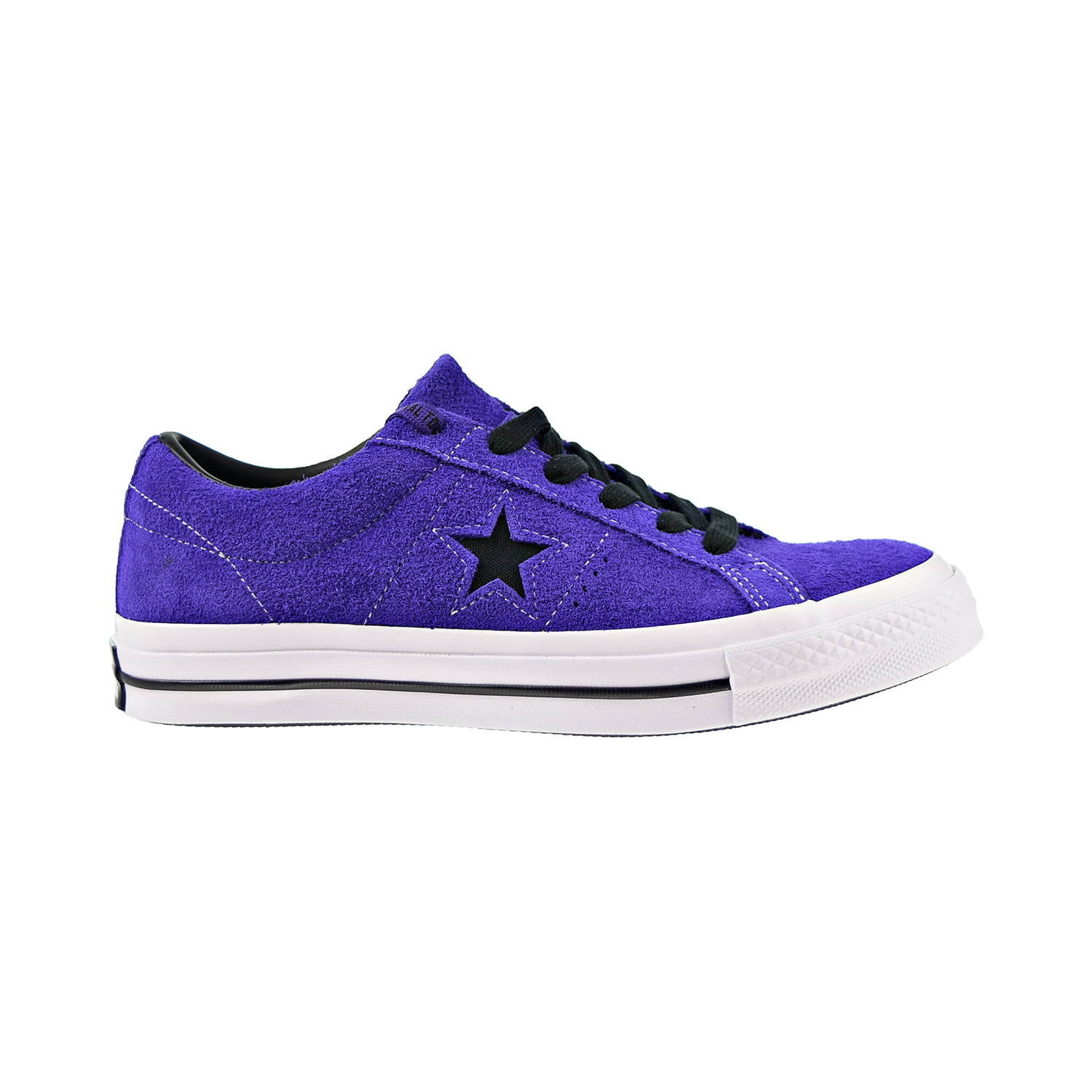 Converse One Star Ox Men's Shoes Court Purple-Black-White 163248c