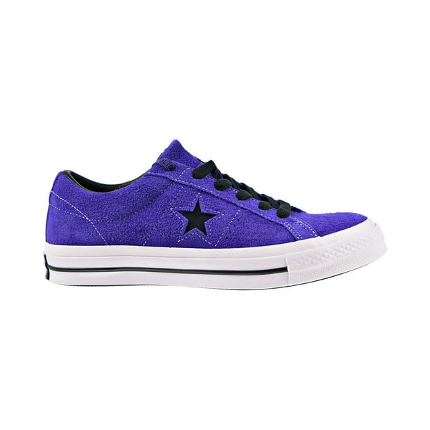 Converse One Star Ox Men's Shoes Court Purple-Black-White 163248c Walmart.com