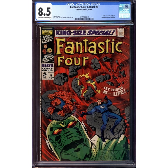 Fantastic Four Annual #6 - CGC 8.5 Comic Book