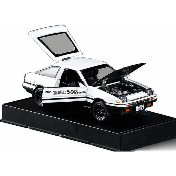 1:32 Initial D Toyota Trueno Ae86 Alloy Diecast Car Model, Sports Car Toys For Kids And Adults