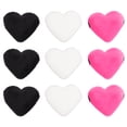 thumbnail image 1 of Miangastore 9pcs Makeup Powder Puff for Face Powder Black Lint Soft for Everyday Use, 1 of 9