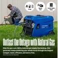 thumbnail image 2 of Westinghouse 12,000 Peak Watt Portable Inverter Generator, Tri Fuel, Gas, Propane, Natural Gas Powered, Remote Start with CO Sensor, 2 of 13