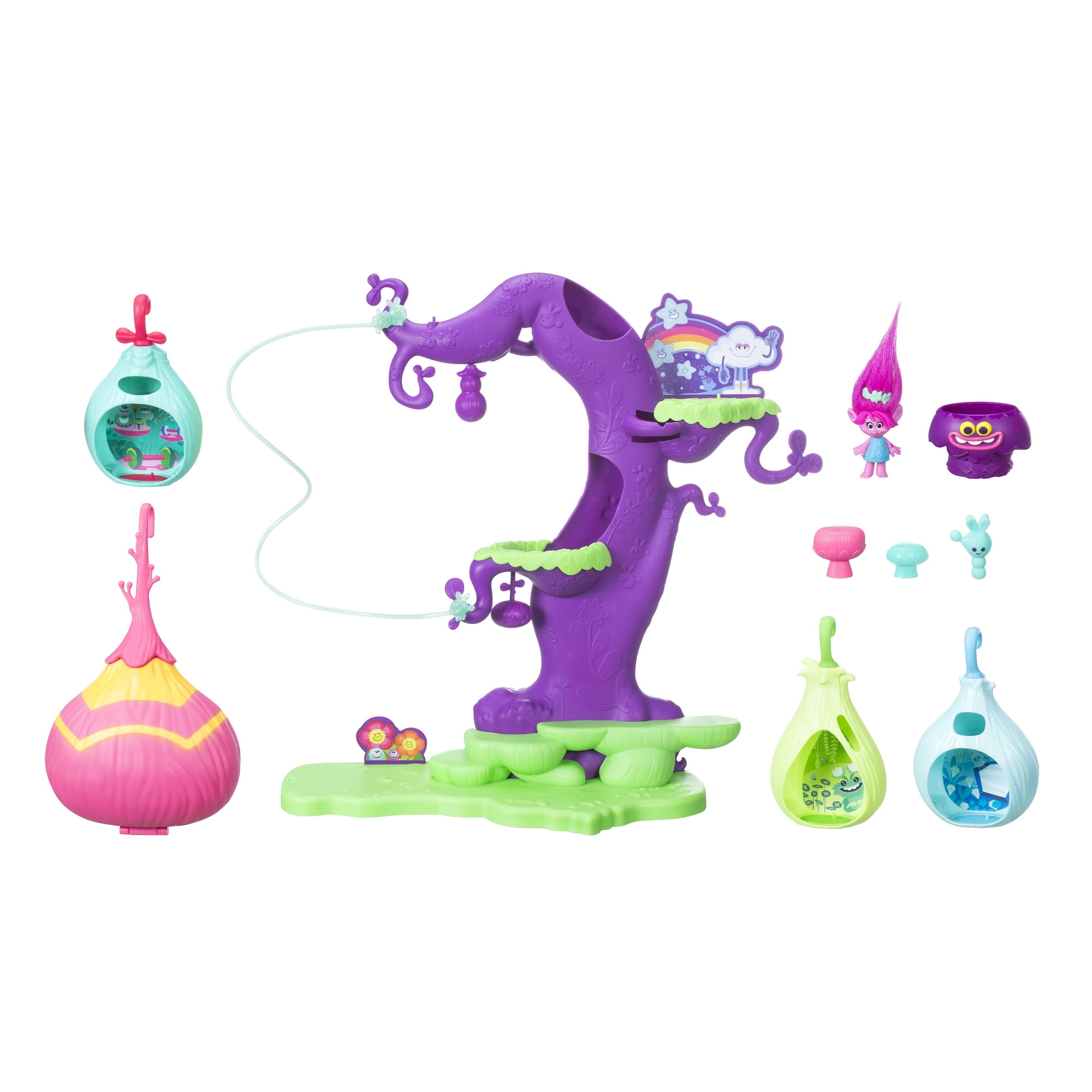 trolls tree playset