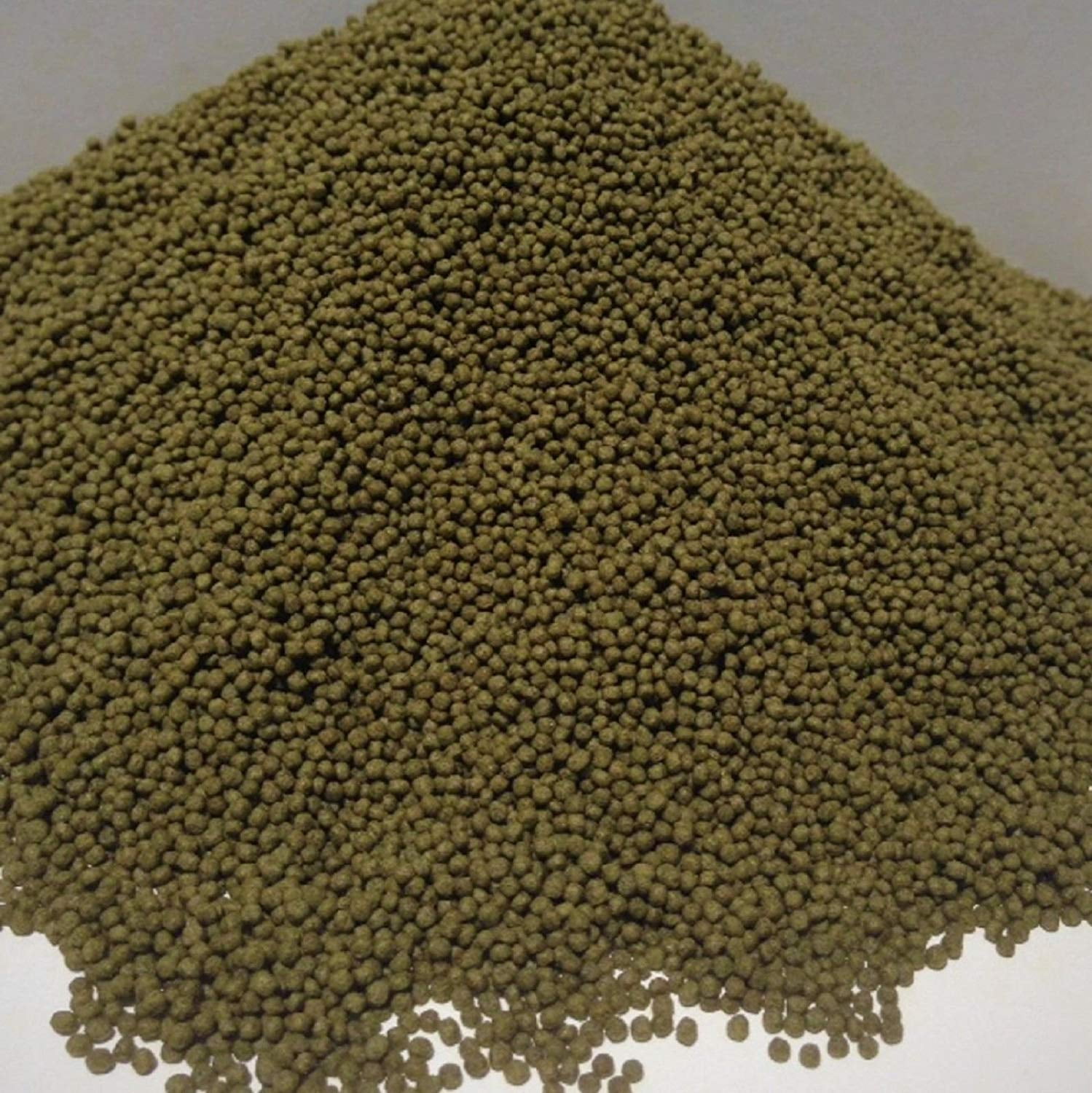 Aquatic Foods Spirulina Green Gro 1/32" Floating Pellets for Small & Baby Koi, Pond Fish ALL Tropical Fish…4-lbs