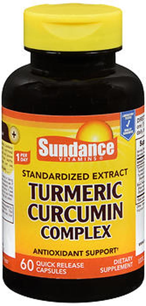 Sundance Vitamins Turmeric Curcumin Complex Antioxidant Support, 60 Count