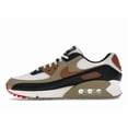 thumbnail image 2 of Nike Women's Air Max 90 Phantom Black Fire Red Light British Tan Running Shoes, from StockX, 2 of 5