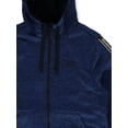 thumbnail image 2 of Reebok Tape Sleeve Zip Hoodie - royal heather, l (Big Boys), 2 of 3