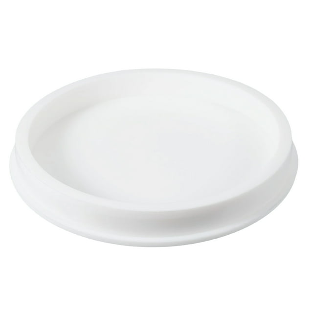 Tapón de Silicona en Forma de T Uxcell, Diámetro 175 mm/6.89 Pulgadas, Tapón de Silicona Impermeable Reutilizable, Tapón Redondo de Sellado para Equipos de Tuberías, Blanco