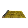 thumbnail image 2 of Ahgly Company Indoor Rectangle Abstract Yellow Modern Area Rugs, 6' x 9', 2 of 4