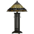 thumbnail image 6 of Cal Lighting 60W X 2 Metal/Resin Tiffany Table Lamp With Pull Chain Switches, 6 of 6