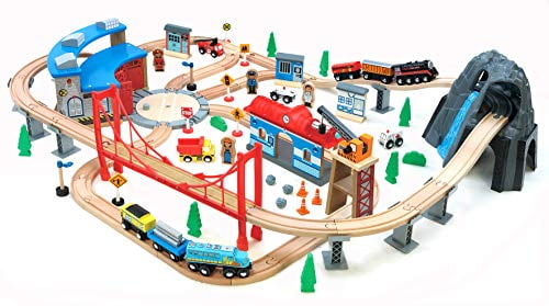BRIO STATION WITH SOUND & RECORDING for Wooden Train Track Thomas 