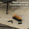 thumbnail image 4 of Rawiri Fire Pit Mat - Alfombras Resistentes a la Temperatura para Camping, Barbacoa, Accesorios para protección de césped Interior y Exterior, 4 of 6