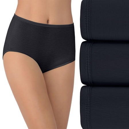 Vanity Fair Womens Illumination Brief Panty 3 Pack 13310