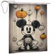 thumbnail image 2 of Cortina de ducha de Mickey Mouse con dibujos animados, cortinas de ducha para baño con 12 ganchos, impermeable, lavable, poliéster, juego de decoración para el baño, 60 x 72 pulgadas, hierro, 2 of 8