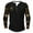 Black, variant on Mens Western Henley Shirts Vintage Ethnic Style Print Raglan Long Sleeve Button up Pullover Tops Big and Tall Regular Fit Graphic T-Shirts Navy XL