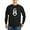 Black, variant on CafePress - Sigma Alpha Iota Black And White Crest Long Sleeve T Shirt - Long Sleeve Dark T-Shirt