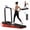 Black- with handle, variant on CURSOR FITNESS Walking Pad with 15% Incline,Under Desk Treadmill for Home Office,Folding Treadmill with 2.5HP Motor,LED Display,Remote Control,300 lb Capacity