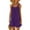 B133 Purple plus size summer dresses clearance under $5, variant on Summer Dresses for Women under $10! Xqxayjr Summer Mini Dresses for Women Vacation Beach Cover Ups Swimsuit Sleeveless Sundresses Casual Loose Tank Short Sun Dresses