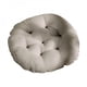 thumbnail image 1 of Cojín para silla con mullido Sonbest, se hunde en nuestro Papasan grueso, cómodo y de gran tamaño, tela de pato de algodón puro, se adapta a la silla redonda estándar Monstrate SH1104-54, 1 of 6
