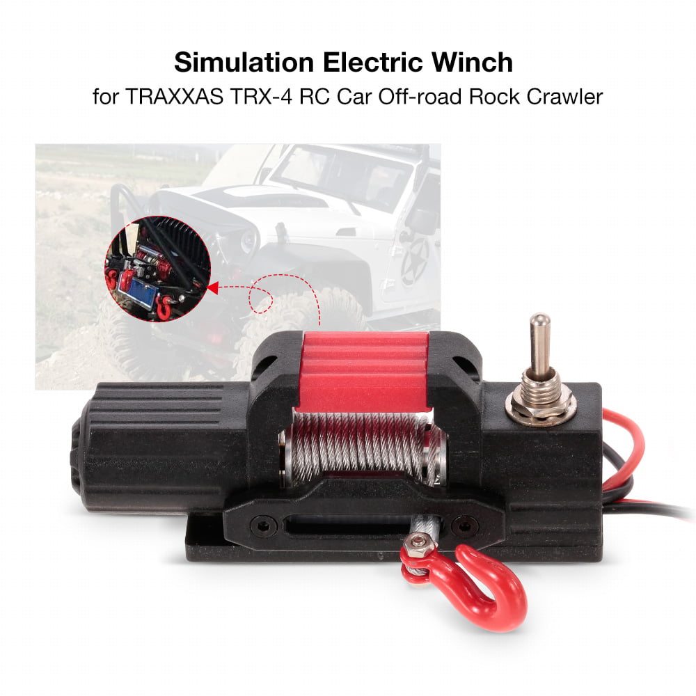 Details about   Replacement Small Off-Road Metal Simulation Electric Winch RC Crawler For RC4 