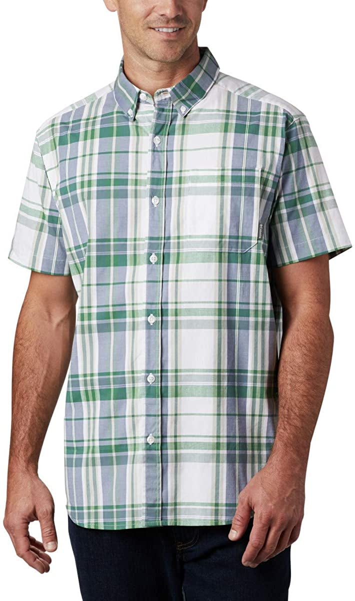 columbia short sleeve button up