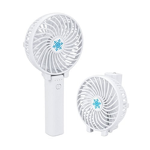 Handheld Electric Fans Mini Portable Outdoor Fan with Rechargeable Handle Desktop for Home Outdoor Sport Camping Traveling Office
