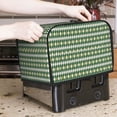thumbnail image 7 of Picia Light Green Squares Print 2 Slice Toaster Cover , Toaster Protector Dustproof Kitchen Appliance Cover, Kitchen Appliance Dustproof Protector, 7 of 7