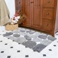 thumbnail image 2 of Chesapeake Pebbles 2pc Grey Bath Rug Set (21"x34" & 24"x40"), 2 of 6