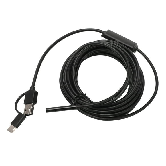 Borescope, IP67 Waterproof 5V Inspection Endoscope 5.5mm Camera USB 640x480 Resolution  For Pipe 1m / 3.28ft,2m / 6.56ft,3.5m / 11.48ft,5m / 16.4ft
