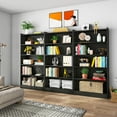 thumbnail image 6 of Tribesigns Modern 6-Tier White Library Bookshelf with Storage Shelves, 6 of 8