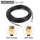 thumbnail image 2 of Uxcell SMA Macho a SMA Macho Cables Coaxiales 50 Ohm 24.9 Pies RG174 1Pcs, 2 of 5