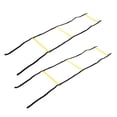 thumbnail image 1 of Rope Ladder, 2m Rope 2PCS Fitness Feet Training Ladder High Density  for Outdoor, 1 of 8