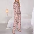 thumbnail image 3 of Sikiie French Bulldog 1 Women's Long-Sleeve Shirt and Full-Length Bottom Pajama Set (s-xxl)-X-Large, 3 of 7