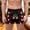 Vin, variante sur Caleçons Boxeurs pour Hommes Personnalisés, Pantalons à Quatre Coins Profilés comme sous-Vêtements Personnalisés et Intéressants à Thème Photo pour Hommes