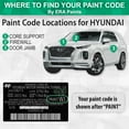 thumbnail image 2 of ERA Paints A3R - Fiery Red for HYUNDAI Exact Match Touch Up Paint Jar - Basic Kit, 2 of 7